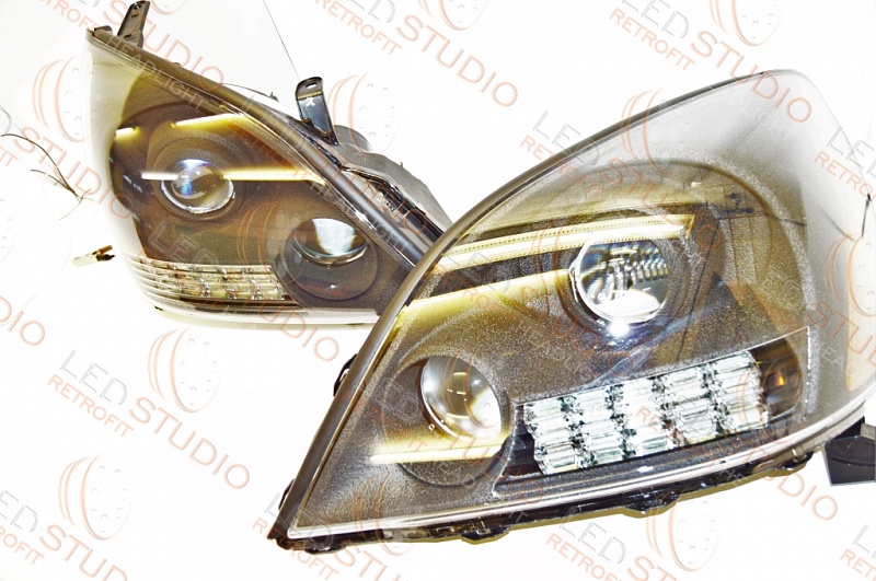 Bi Led фары Lexus GX470 02-